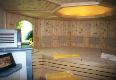 saunalux sauna rustikal