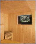 saunalux sauna fernseher